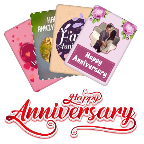 Personalized Couple Love - Charming Anniversary Card