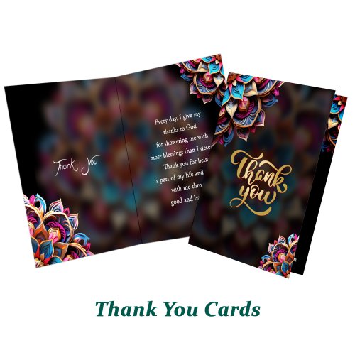 Personalized Smile Good Luck Thank You Card