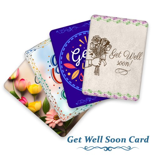 Personalized Get Well Soon Card